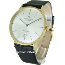 Hamilton Intra-matic Automatic Yellow Gold Pvd H38735751 Mens Watch