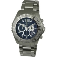 Hamlin Men's 60 Minute Miyota Japanese Quartz Chronograph Stainless Steel Bracelet Watch