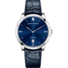 Harry Winston Midnight Automatic 39mm Mens 450-UA39WL.B