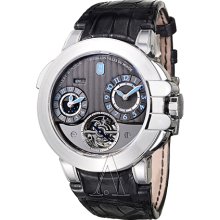 Harry Winston Watches Men's Ocean Collection GMT Traveler Watch 400-MATTZ45WL-A