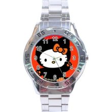 Hello Kitty Stainless Steel Analogue Menâ€™s Watch Fashion Hot