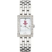 Houston Rockets NBA Womens Allure Stainless Steel Watch ...