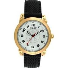 Hub Men's Watch with Gold Case and White Dial ...