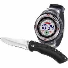 Humvee Hmvdwkccombo Digital Watch 8 Inch Knife Combo