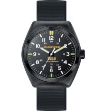 Humvee Men's Zulu Tritium H3 3 Interchangeable Straps Watch NEW - Black - Other