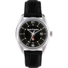 Hush Puppies HP.3187M.2502 39 mm Absolute C. Genuine leather Watch - Black