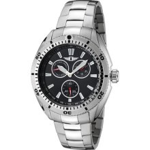 I by Invicta Men's Black Dial Stainless Steel