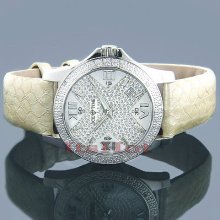 Ice Time Watches Ladies Diamond Watch Ice Time 0.10ct