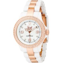 Ice-Watch Stone White Unisex Plastic Watch St.We.U.P