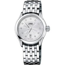 In Box Oris Artelier Date Automatic Ladies Watch 56176044041mb