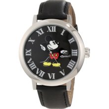 Ingersoll Disney Ind 26097 Classic Time Presentation Mickey Black Dial Watch