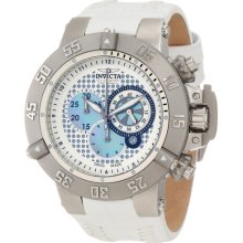 Invicta 10201 Men's Subaqua Noma Iii Perforated White Dial Chronograph Watch