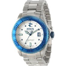 Invicta 11570 Men $1895 Pro Diver Reserve Chrono Silver Dial Automatic Watch