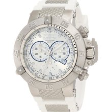 Invicta 1384 Men $1295 Subaqua Noma Iii Swiss Chrono Silver Dial Sport Watch