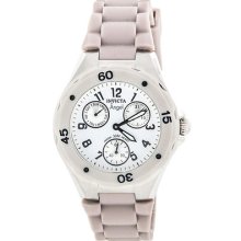 Invicta Angel 0705 Tritnite Night Glow Stainless Quartz Ladies Grey Watch