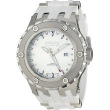 Invicta Men's 1400 Subaqua Reserve Gmt Silver Dial Whit