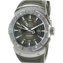 Invicta Men's II GMT Grey Dial Polyurethane Watch 0665