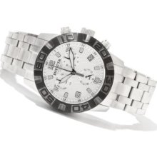 Invicta Men's Pro Diver Ocean Predator Swiss Made Quartz Chronograph Stainless Steel Bracelet Watch
