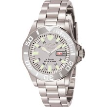 Invicta Men's Stainless Steel Pro Diver Silver Tone Dial Automatic 7048