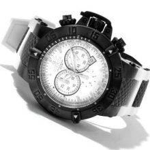 Invicta Men's Subaqua Noma III Swiss Quartz Chronograph Stainless Steel Case Silicone Strap Watch PINK
