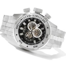 Invicta Reserve Men's Bolt II Swiss Made Quartz Chronograph Stainless Steel Bracelet Watch