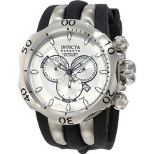 Invicta Reserve Mens Venom Fang Swiss Quartz Chronograph Strap Watch 10827