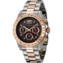 Invicta Speedway 6932 Gents Stainless Steel Case Chronograph Date Watch