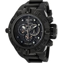 Invicta Watch 6582 Men's Subaqua/noma Iv Chronograph Black Grid Dial Black