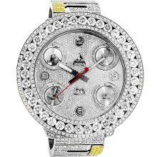 Jacob And Co Watches: Five Time Zone Mens Diamond Watch 34ct