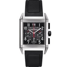 Jaeger Le-Coultre Reverso Squadra Chronograph GMT Black