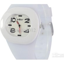 Jelly Watches Lovely Round Watches Digital Watches 200pcs/lot