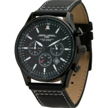 JG6500-11 Jorg Gray Mens White Black Watch