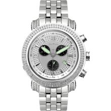 Joe Rodeo Tyler 2 Row 2.00ct Diamond Men's Watch JTY5