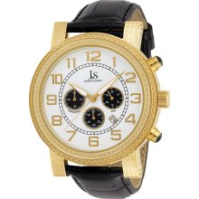 Joshua & Sons Men's Stainless Steel Chronograph Strap Watch (Joshua & Son's men's chrongraph watch)