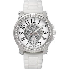 Juicy Couture Pedigree White Jelly Women's Watch 1900702