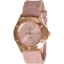 Juicy Couture Rich Girl Pink Silicon Strap Watch - Pink
