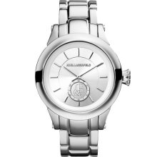 KARL LAGERFELD Chain Detail Bracelet Watch, 40mm