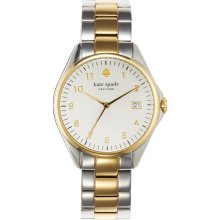 Kate Spade New York Seaport Two-Tone Date-Function Watch - Two Tone Gold
