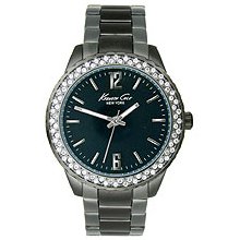 Kenneth Cole New York Steel Link Round Women's watch #KC4893