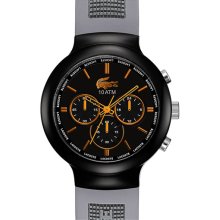 Lacoste 'Boreno' Chronograph Silicone Strap Watch