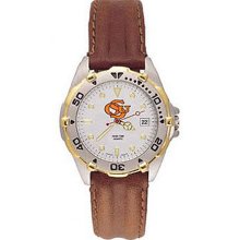 Ladies Oregon State University All Star Watch With Leather Strap