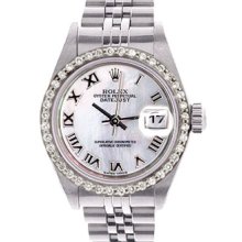 Ladies Rolex Datejust Watch 79174 Factory Mother-Of-Pearl Dial