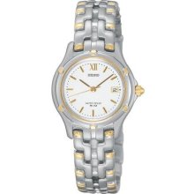 Ladies Seiko Le Grand Sport Sxe586 Quartz Sport Two Tone Stainless Watch