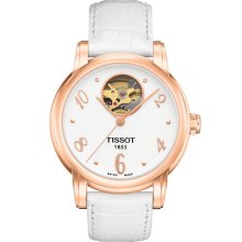 Lady Heart Ladies White Automatic Classic Watch