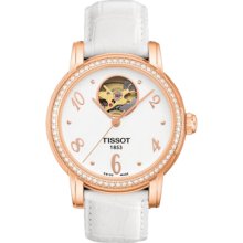 Lady Heart White Automatic Classic Ladies Watche