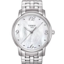 Lady Round Ladies White Mother-of-Pearl Quartz Trend Watch