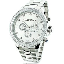 Limited Edition Mens Diamond Watch 2ct Luxurman