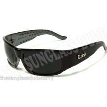 Locs Sport Designer Sunglasses Shades Wrap Men Women Black Gray Lc03b