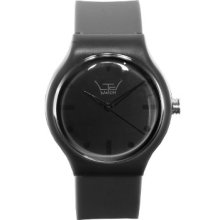 Ltd Unisex Quartz Watch With Black Dial Digital Display And Black Silicone Strap Ltd 031203