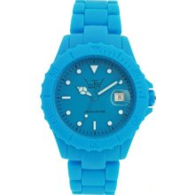 Ltd Watch Unisex Limited Edition Matt Range Watch Ltd 071401 With Blue Rubberised Matt Bracelet, Dial And Rotating Bezel